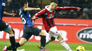 Inter y Milan igualaron 1-1 en el derbi del fútbol italiano