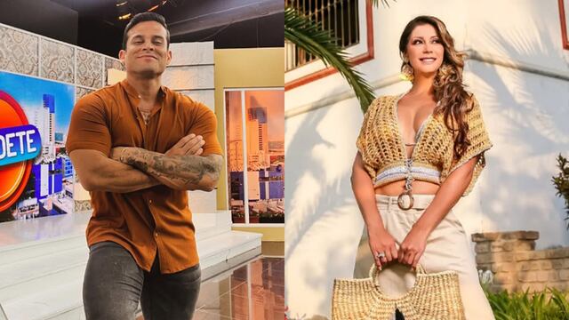 La emotiva frase que dedicó Christian Domínguez a Karla Tarazona para pedirle matrimonio: “Quiero envejecer contigo” | Composición EC: @chrisdominguezof / @latarazona