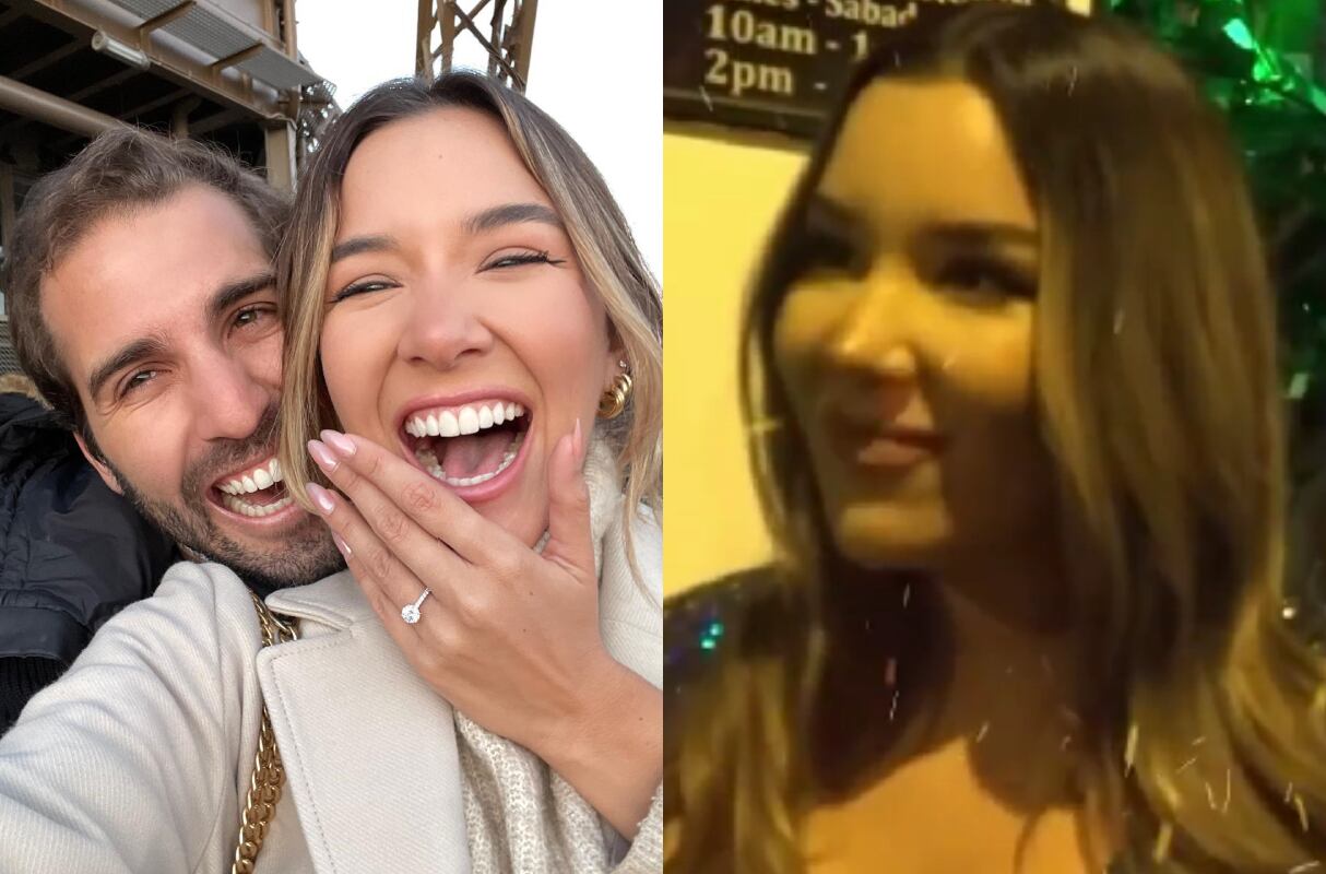 Alessandra Fuller y su reacción cuando le preguntan si Francesco Balbi le fue infiel. (Foto: Instagram)