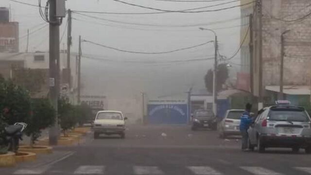Lima: reportan fuertes vientos en la costa y levantamiento de polvo, informó Senamhi