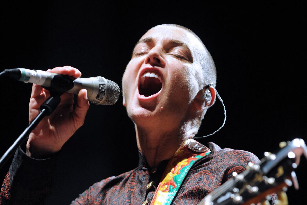 Sinéad O'Connor fue una cantante irlandesa, conocida por el tema "Nothing Compares 2 U" (Foto: AFP)