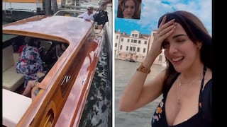 Rosángela Espinoza cumple su sueño y se encuentra con Angelina Jolie en Venecia | VIDEO