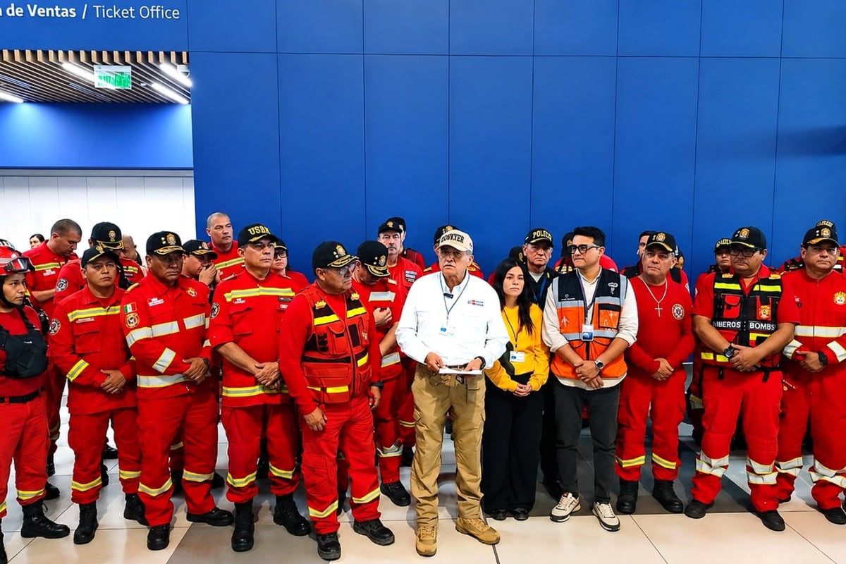 Perú envía misión humanitaria con 45 bomberos a Venezuela tras devastadores terremotos