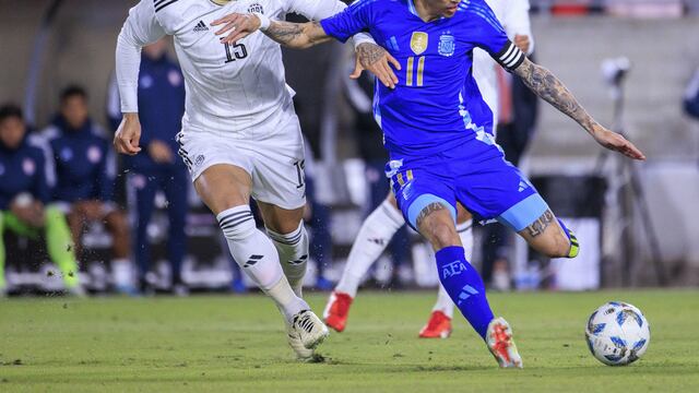 Argentina venció 3-1 a Costa Rica por partido amistoso en Los Ángeles | RESUMEN Y GOLES