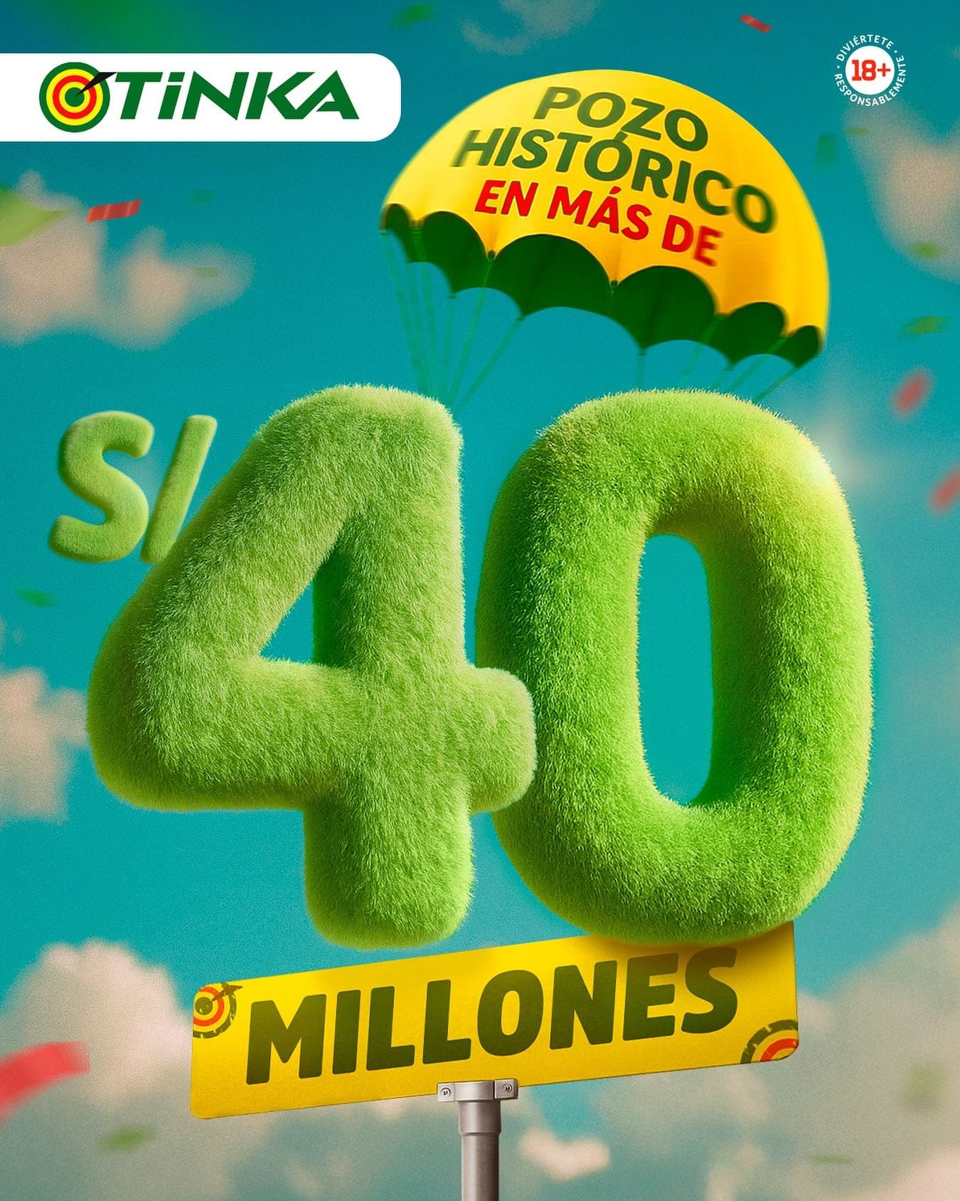 El Pozo de La Tinka tiene un pozo histórico con más de 40 millones y esta noche de miércoles ¡Tú puedes ser el próximo millonario del Perú!