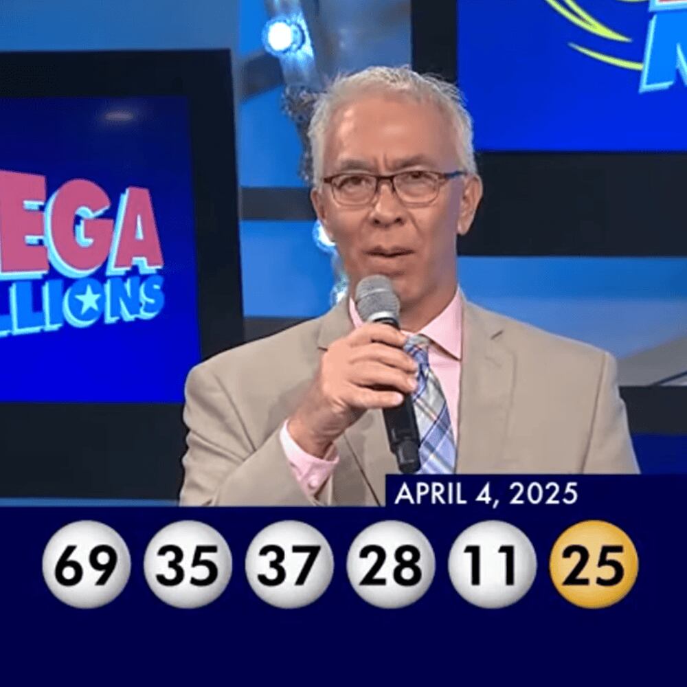 Resultados del sorteo en vivo de Mega Millions.