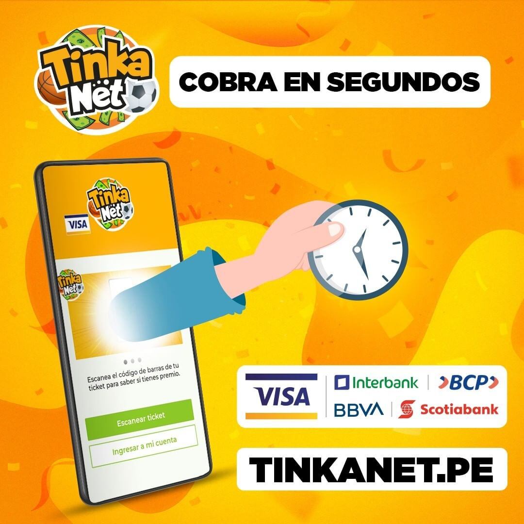 Cobra tus premios en TinkaNet.