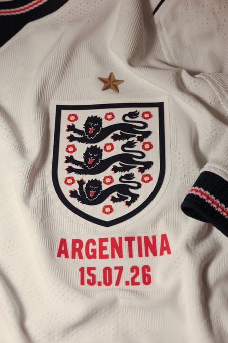 Así anuncia el partido la selección inglesa en sus redes sociales.
