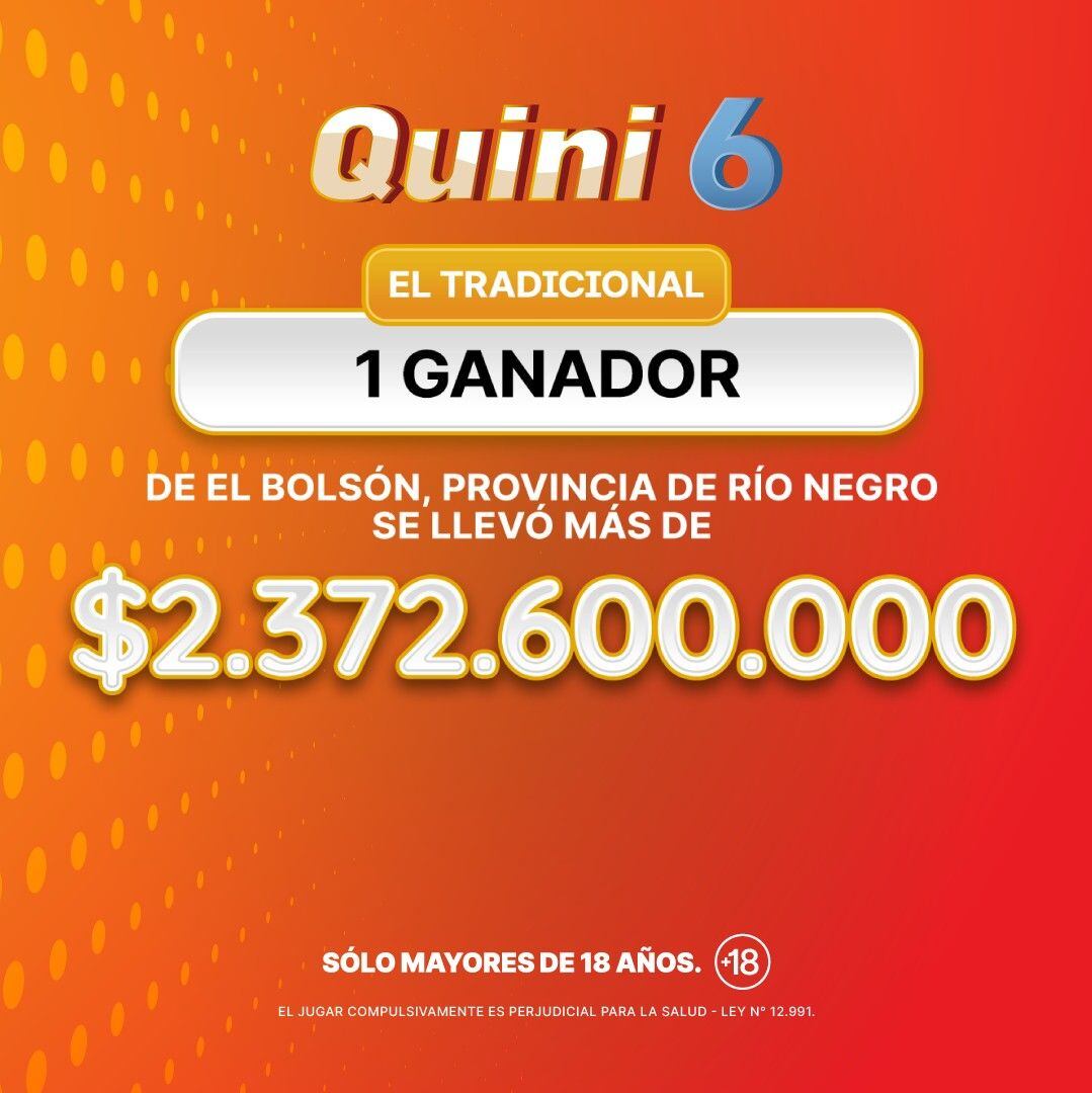 En el último sorteo, un afortunado ganador se llevó el pozo de El Tradicional.