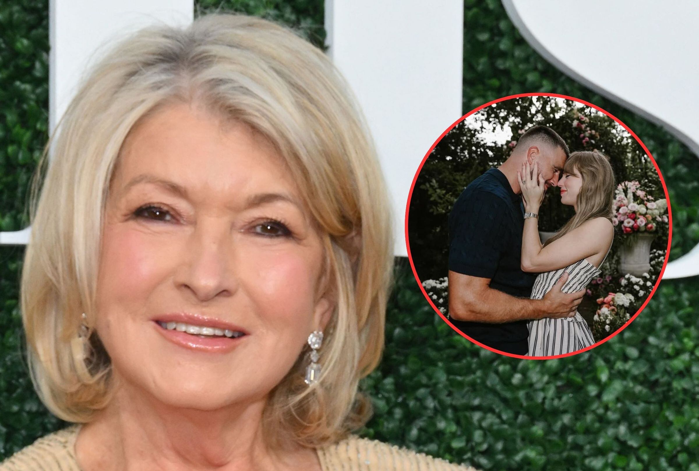 Martha Stewart aseguró que Taylor Swift no necesitará de su ayuda para planificar su boda con Travis Kelce. Descubre aquí por qué dijo eso. (Foto: ANGELA WEISS / AFP y @taylorswift / Instagram)