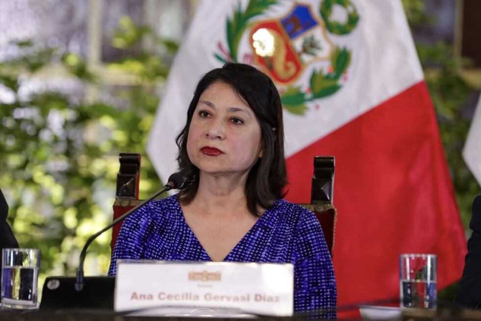 Ana Cecilia Gervas aseguró que la reunión bilateral de la presidenta de la República, Dina Boluarte, con Joe Biden fue confirmada por Estados Unidos. (Foto: Andina)