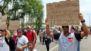 Quinta caravana migrante avanza seis horas y es disuelta en sureste de México