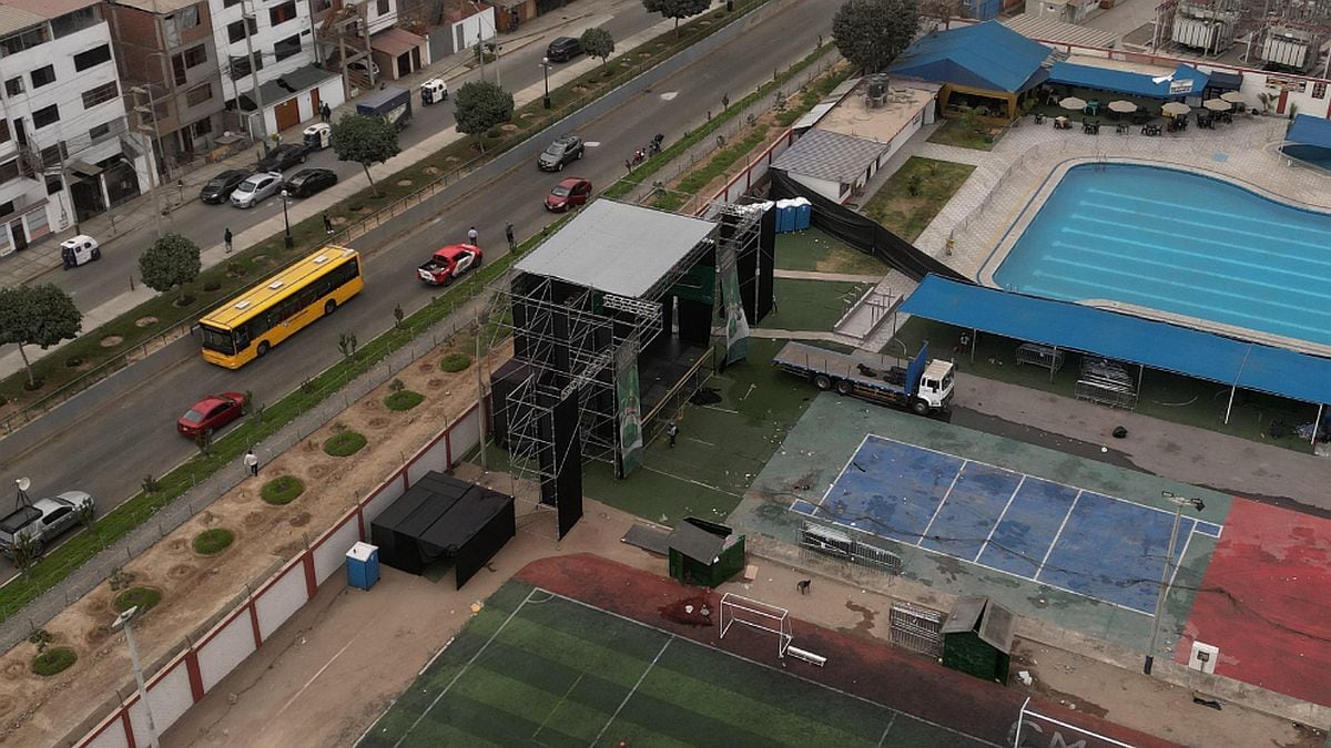 Otra vista del lugar del ataque registrada por el dron de El Comercio | Foto: Joel Alonzo/ @photo.gec