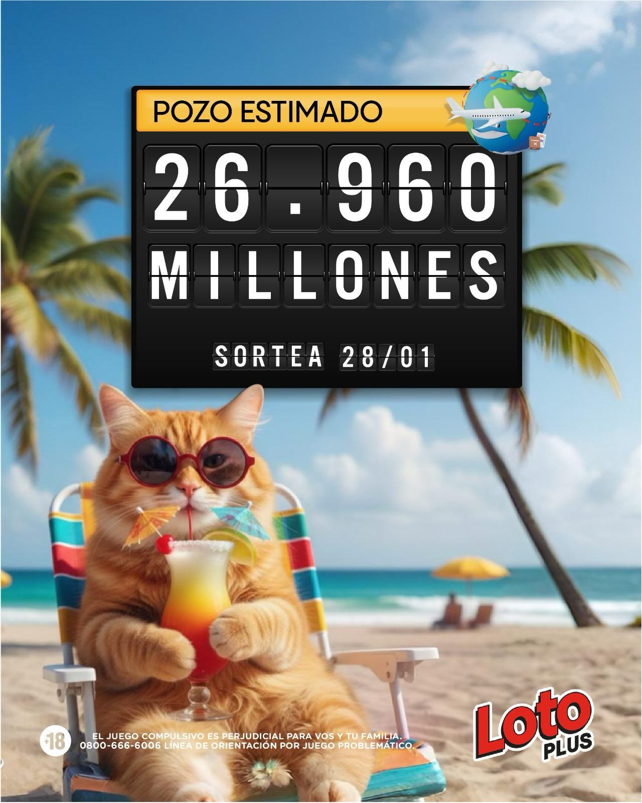 El nuevo Loto Plus se sorteará en la noche de este miércoles 28 de enero con un gran pozo de: