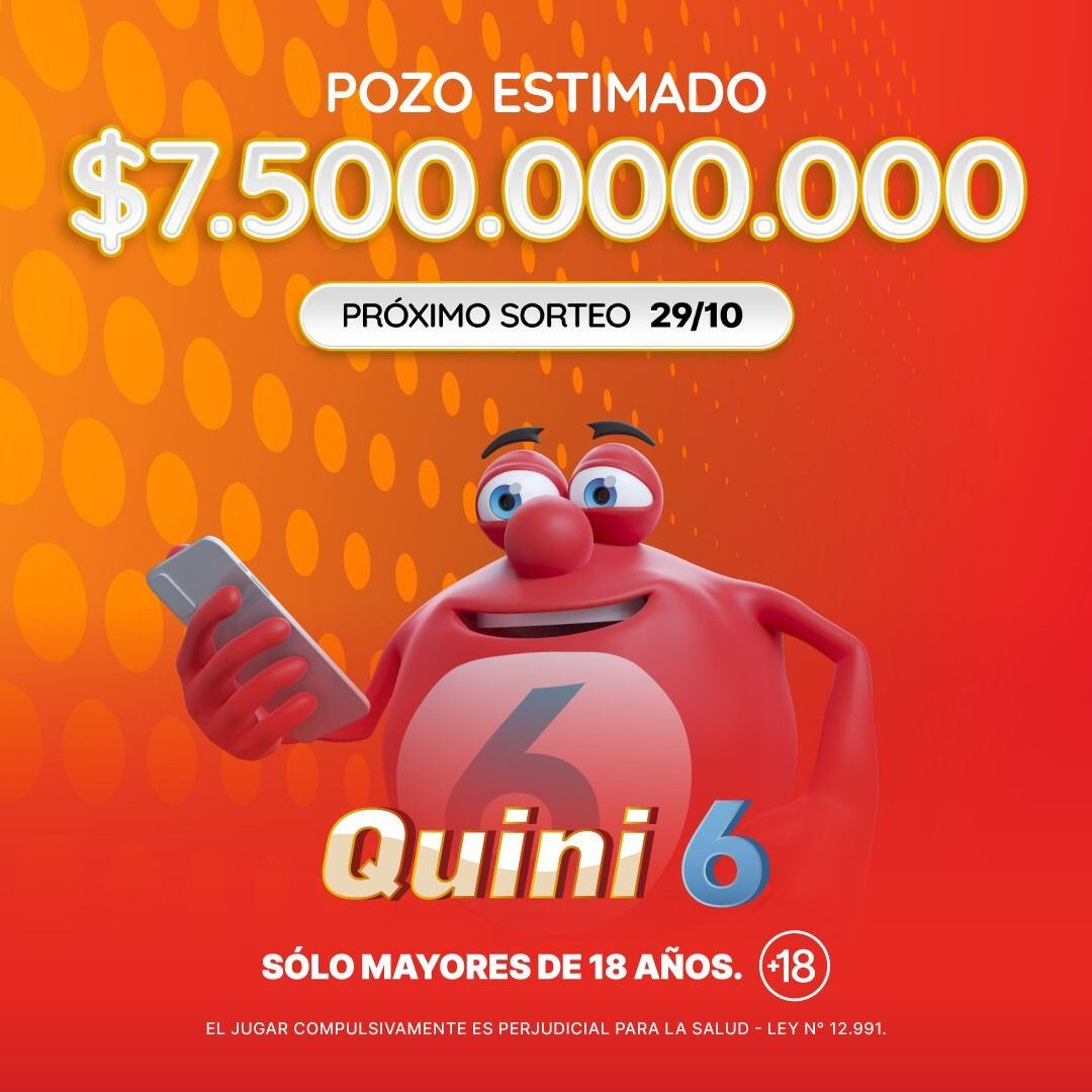 Este es el pozo estimado para hoy, miércoles 29 de octubre.