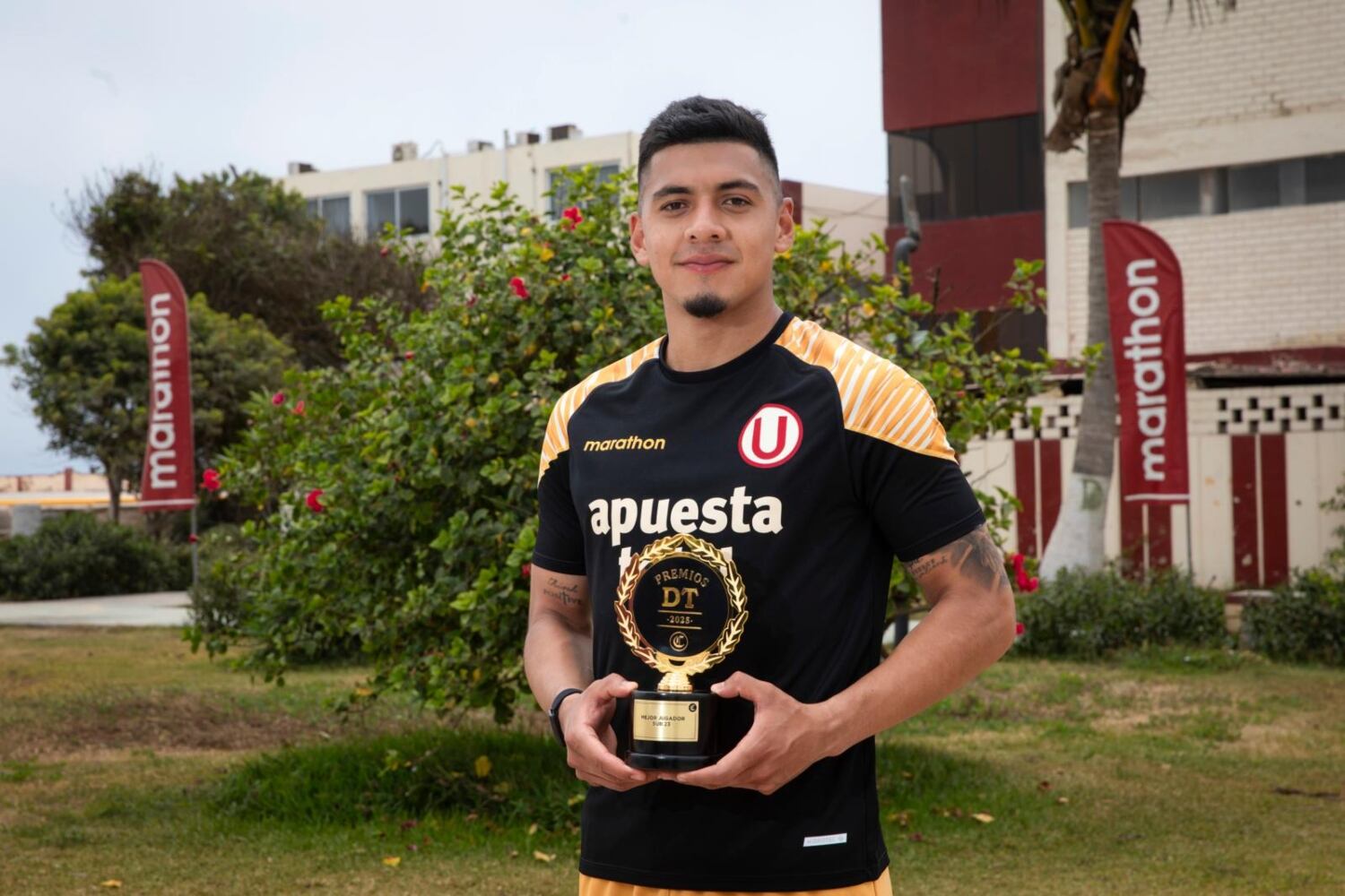 César Inga fue elegido el mejor jugador Sub 23. (Foto: Joel Alonzo)