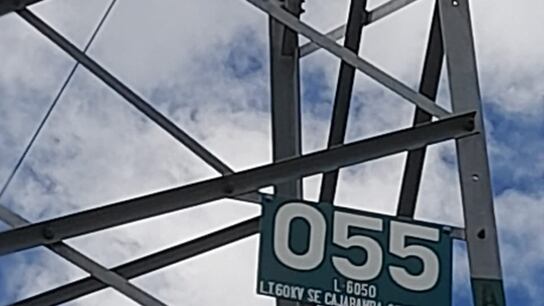 Atentado contra torre del alta tensión