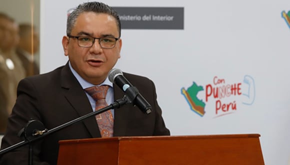 El ministro del Interior, Juan José Santiváñez, se pronunció sobre los prefectos vinculados a Ciudadanos por el Perú. (Foto: Agencia Andina)