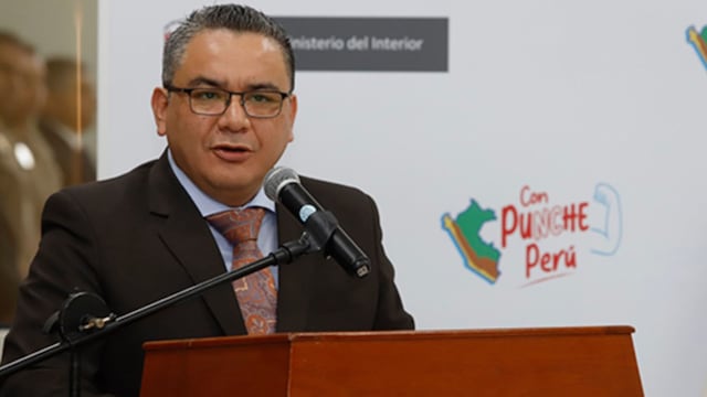 Mininter revisará nombramientos de prefectos militantes del partido vinculado a Nicanor Boluarte