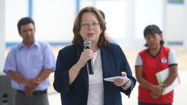 Ministra de Educación, Magnet Márquez, había asumido el cargo el pasado 23 de abril en reemplazo de Óscar Becerra. (Foto: Minedu)