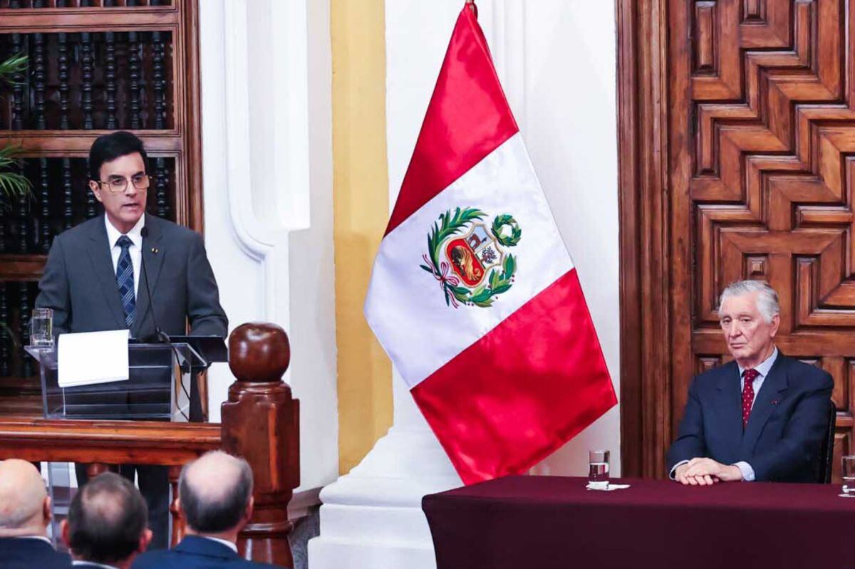 El canciller anunció que el Perú buscará incorporarse al Escudo de las Américas y avanzar en la normalización de las relaciones con México. Foto: El Peruano.