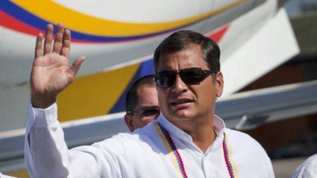 Rafael Correa encabeza las encuestas en Ecuador a nueve días de los comicios