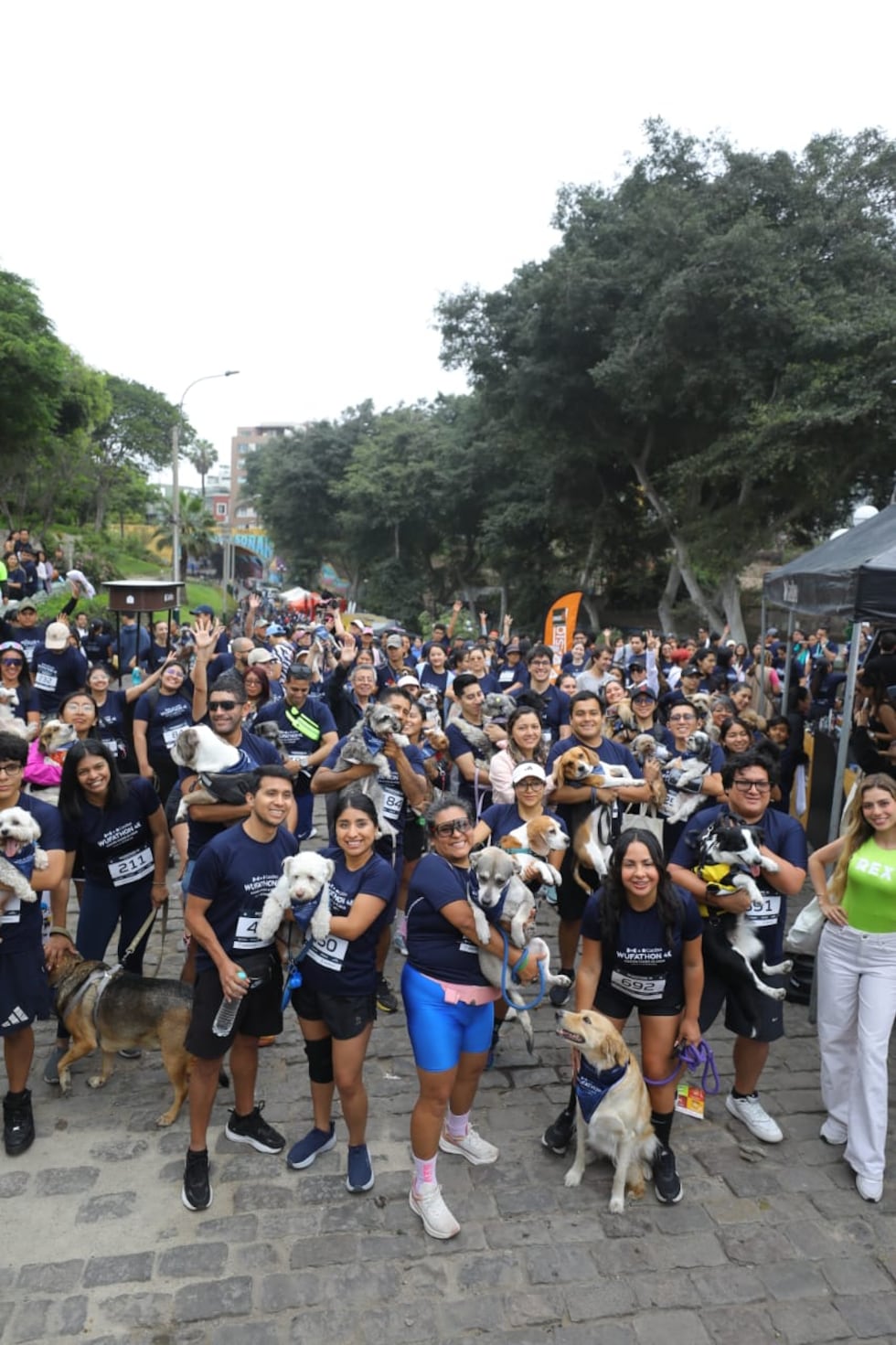 La Wufathon 4K 2025 en las calles de Barranco tuvo gran acogida. La jornada deportiva sirvió para que cientos de participantes compartieran con sus mascotas. (Foto: Antonio Melgarejo/ @photo.gec)
