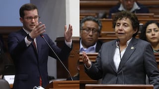 Susel Paredes y Alejandro Cavero protagonizan discusión que casi suspende sesión del pleno | VIDEO