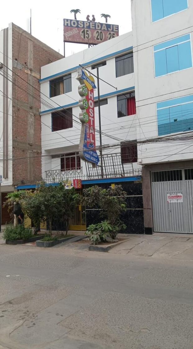 Hostal 'Las Perlas'.
Foto: PNP