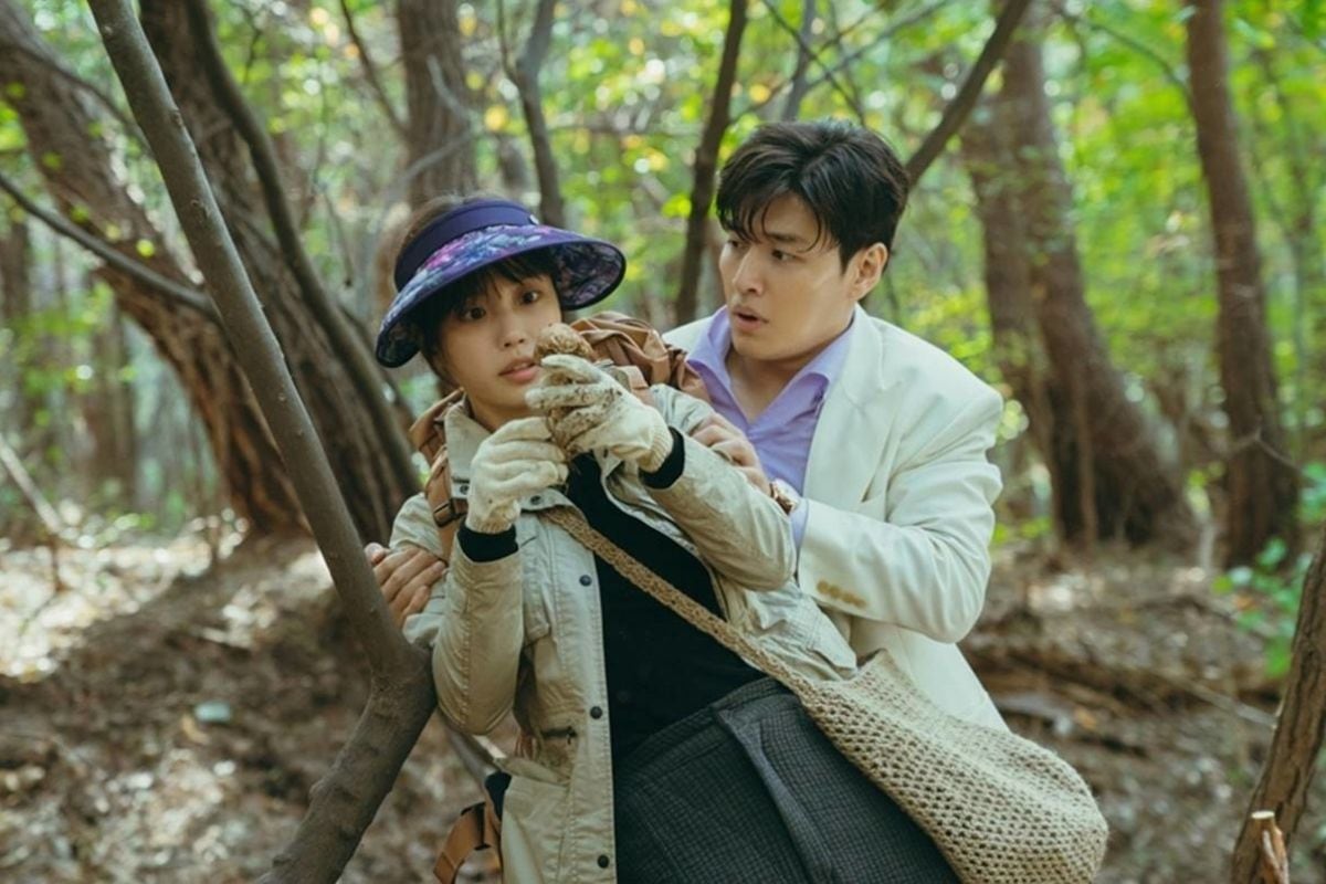 Kang Ha-neul y Go Min-si en escena de "El sabor de lo nuestro".