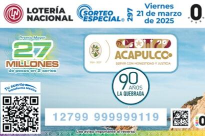 Resultados del Sorteo Especial 297: revisa la pizarra y números ganadores del viernes 21 de marzo