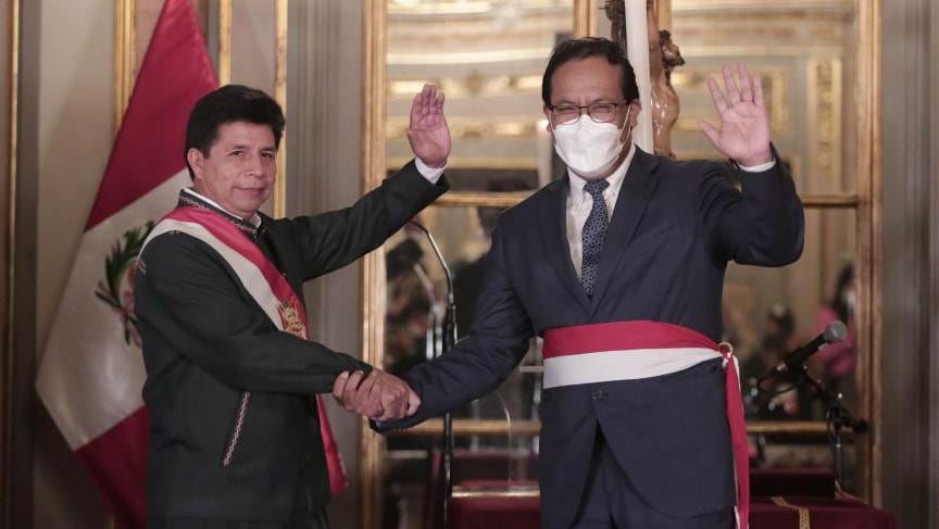 Roberto Sánchez fue ministro de Pedro Castillo hasta el golpe de Estado.