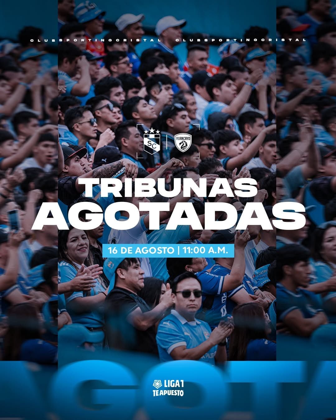 El partido se juega a casa llena. El estadio Alberto Gallardo será una fiesta celeste.