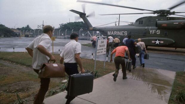 La participación de Estados Unidos en la guerra de Vietnam llegó a su fin cuando las tropas del Vietnam del Norte comunista invadieron Saigón, en el Sur. (GETTY IMAGES).