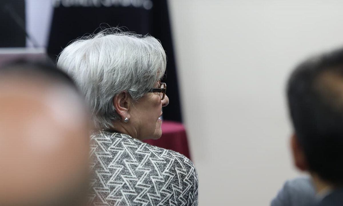 Susana Villarán durante la audiencia judicial | Foto: Antonio Melgarejo/ @photo.gec