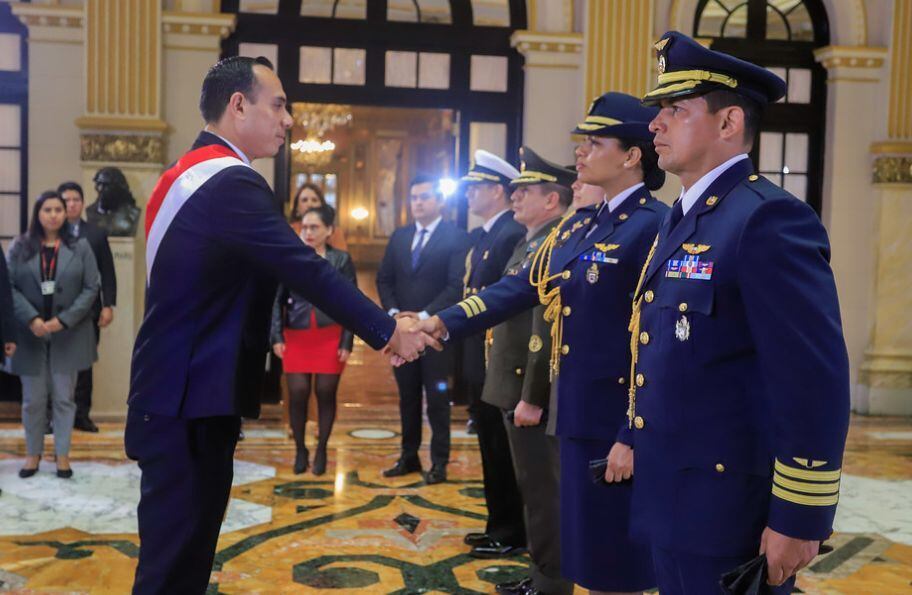 Así fue la llegada del presidente José Jerí a Palacio de Gobierno