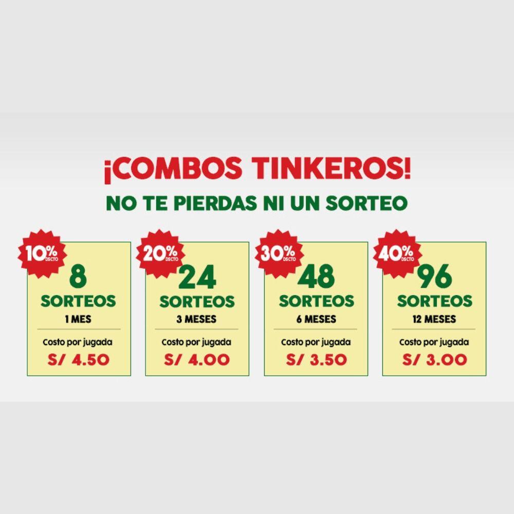 Puedes retar a tu suerte con los combos de jugadas compradas.