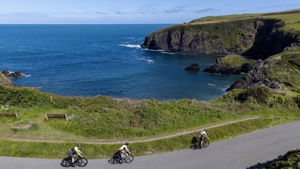 El condado de Pembrokeshire está lleno de escarpados acantilados.