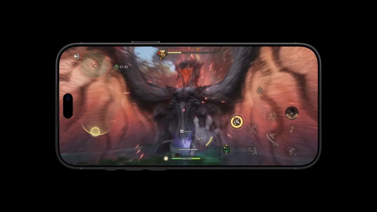 Una muestra del poderío del nuevo iPhone 18 Pro es el juego Monster Hunter Outlanders, exclusivo para iOS.