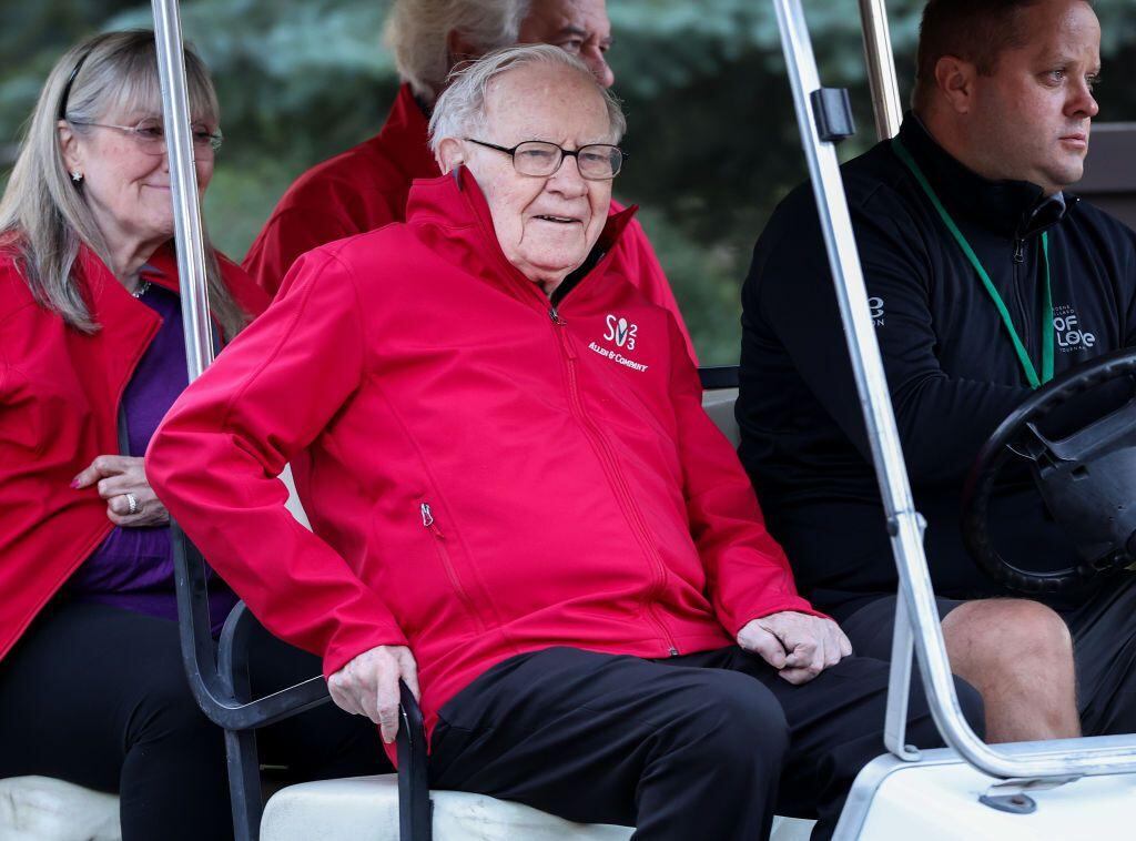 Warren Buffett. (GETTY IMAGES).