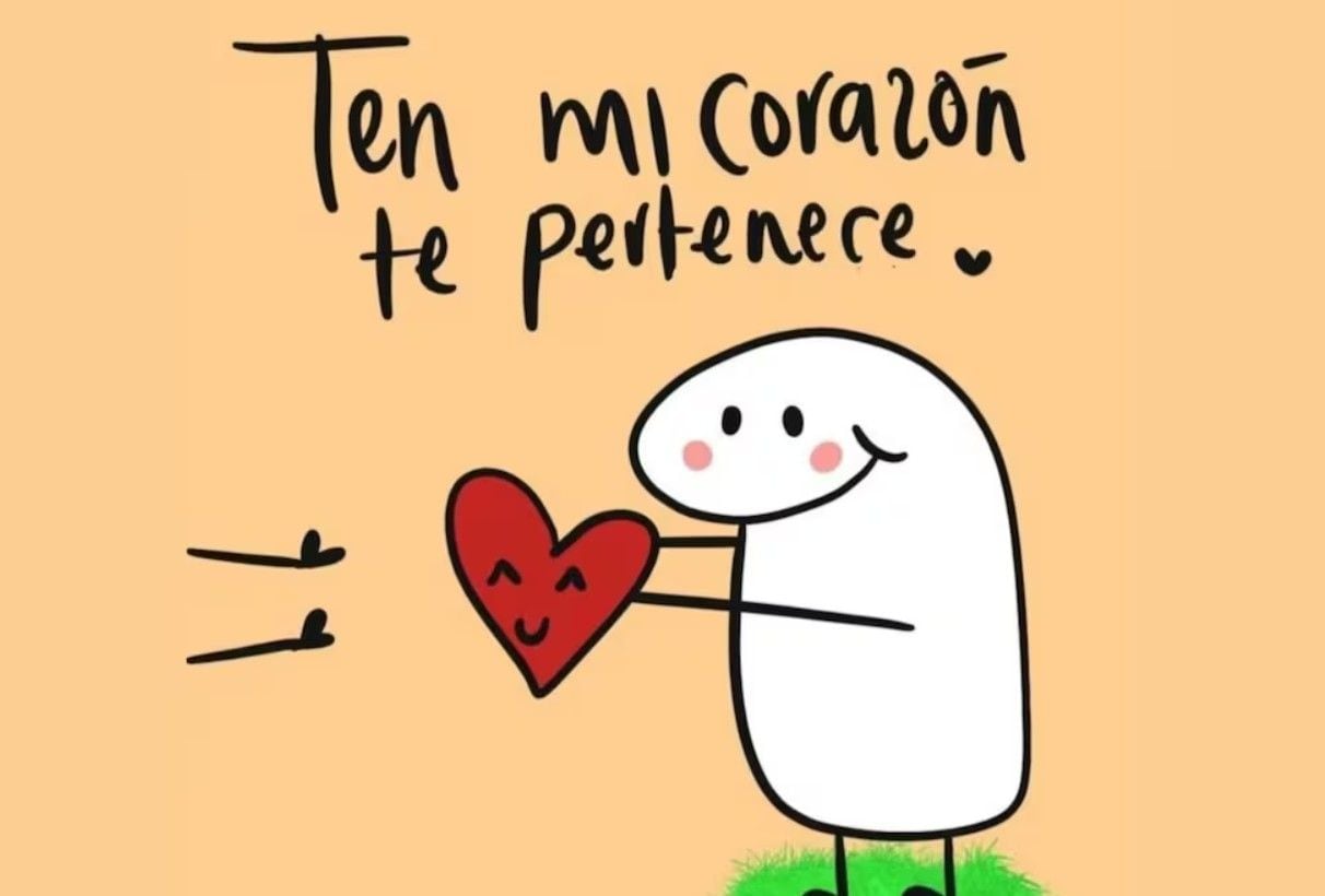 Tarjeta por el día del amor y la amistad. (Foto: Pinterest)