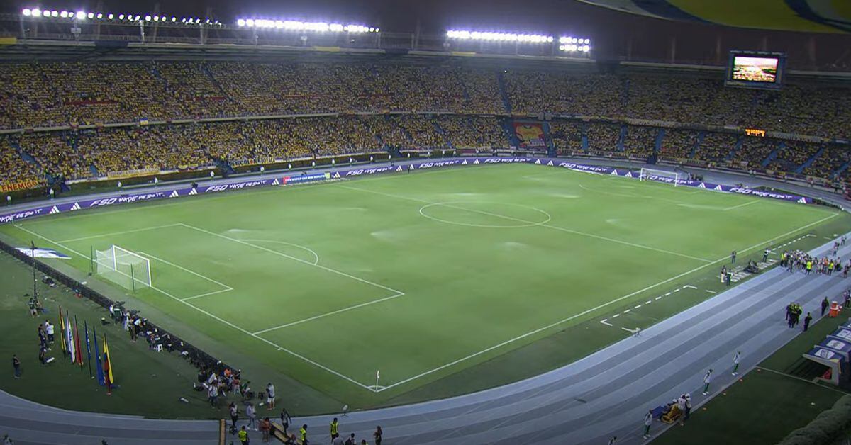 Abarrotado de público luce el estadio Metropolitano de Barranquilla para esta nueva presentación de la selección colombiana, en la que podría alcanzar el objetivo de llegar nuevamente a una copa del mundo | Captura de video Selección Colombia / YouTube