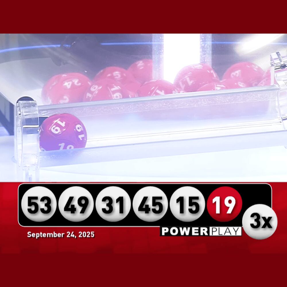 Resultados del sorteo en vivo del miércoles 24 de septiembre.