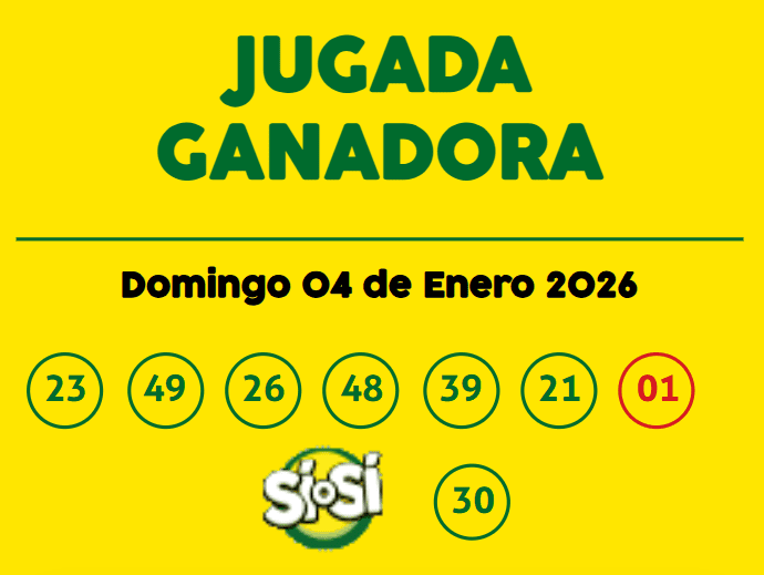 LA TINKA | Resultados del domingo 4 de enero