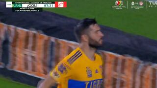 A poco del final: Gignac anotó desde los doce pasos el 1-0 de Tigres vs. Pachuca | VIDEO