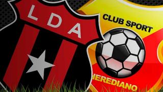 LDA - Herediano empataron 1-1 por la Liga Promerica | resumen y resultado