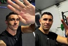 La broma del ‘Dibu’ a Facu Medina: Se grabó bailando en el gimnasio y fue furor en redes | VIDEO