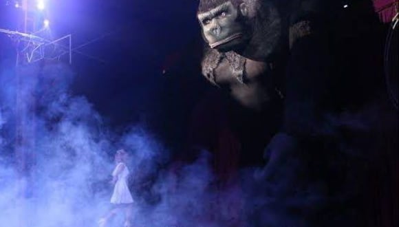 King Kong, el gorila gigante con más de 10 metros de altura. (Foto : Difusión)