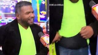 ‘Choca’ Mandros tras mostrar la faja que usa debajo del polo, lanzó comentario que sorprendió | VIDEO