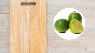 Cómo limpiar las tablas de cortar con zumo de limón